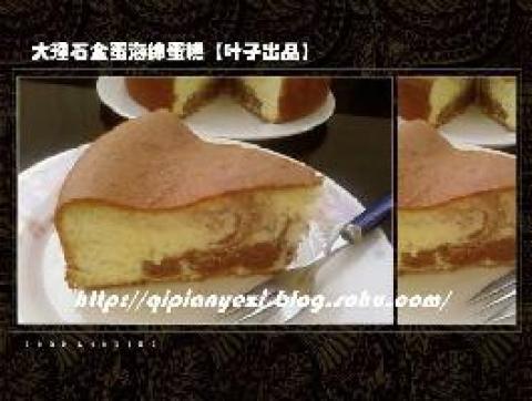 大理石全蛋海绵蛋糕做法