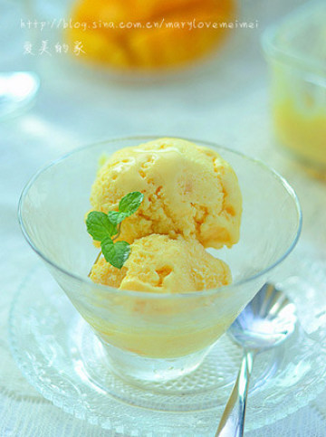 芒果椰香冰淇淋做法