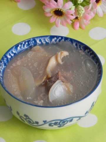 粉葛螺肉海底椰猪骨汤做法