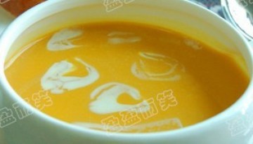 奶香南瓜浓汤做法