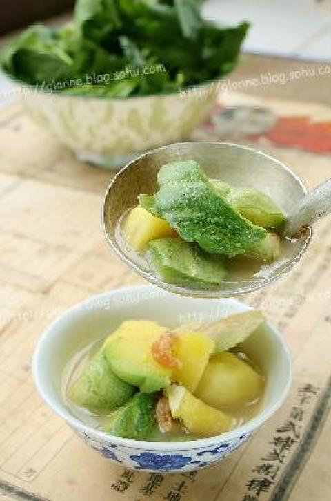 七叶瓜土豆汤做法
