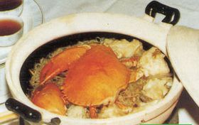 蟹肉粉丝煲做法