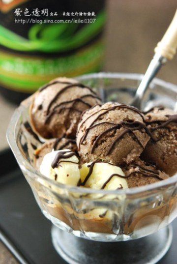 甜酒巧克力冰淇淋做法
