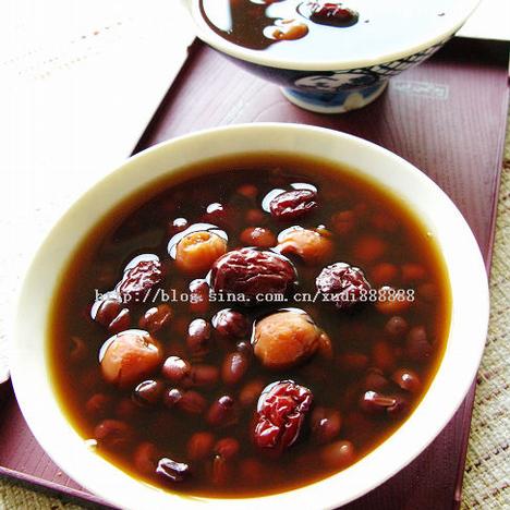 红枣莲子赤豆汤做法