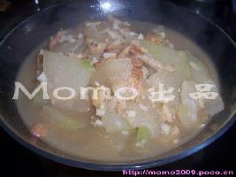 瑶柱虾米焖冬瓜做法