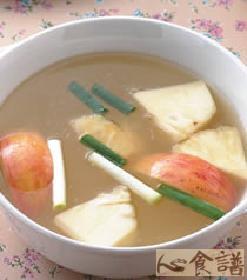 凤梨苹果水果锅做法