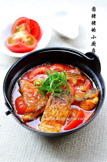 蕃茄炖鱼做法