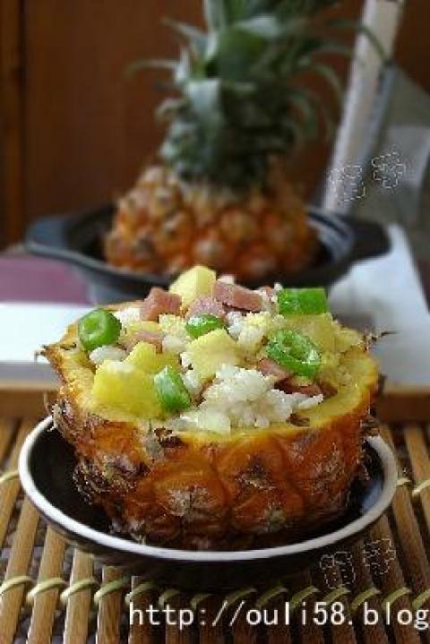 菠萝炒饭做法