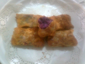 酥化紫薯卷做法