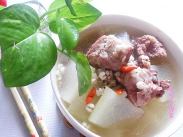 薏米冬瓜排骨汤做法