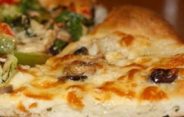 蘑菇橄榄蛤蜊披萨做法