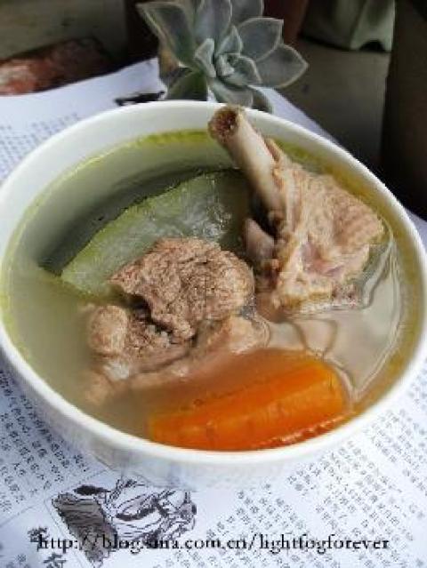 冬瓜鸭肉汤做法