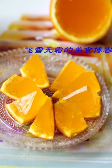 橙子果冻做法