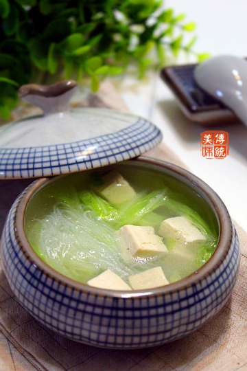 白菜豆腐汤做法