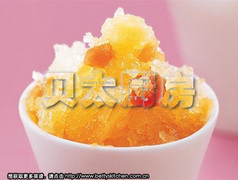 木瓜柚子冰沙做法