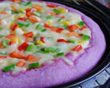 紫薯披萨做法