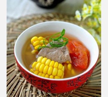 玉米番茄猪肝汤做法
