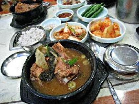 韩式排骨汤做法