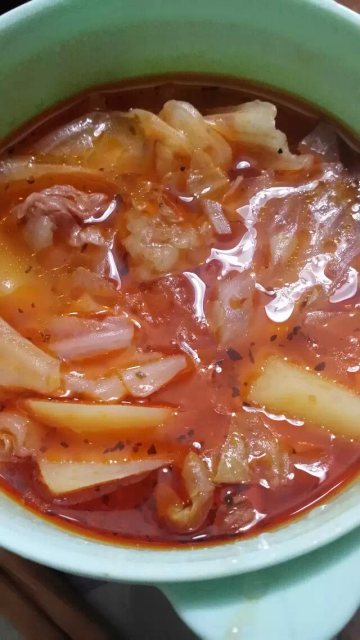 黑椒牛肉罗宋汤做法