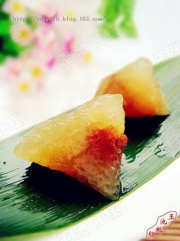 水晶蜜枣粽做法