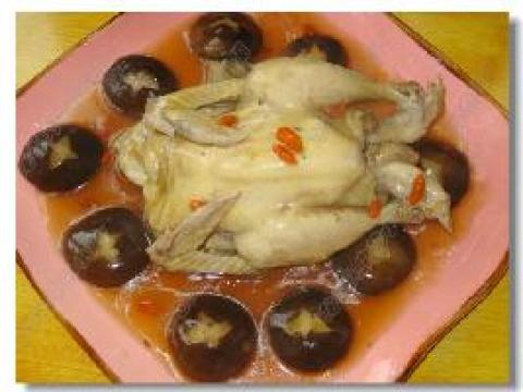电饭锅香菇炖鸡做法