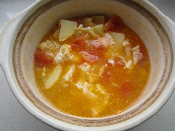 土豆西红柿蛋汤做法