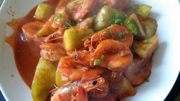 泰式红咖喱大虾做法