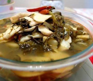 酸菜鱼片汤做法