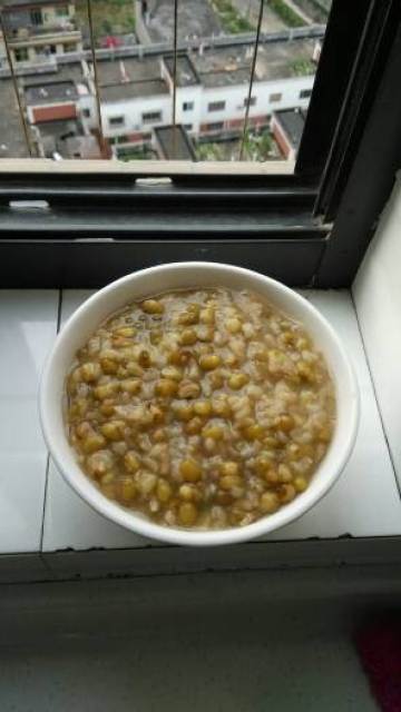 绿豆粥　做法