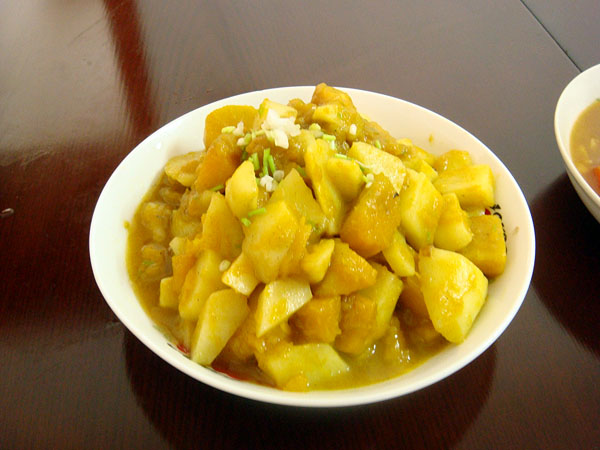 南瓜炖土豆做法