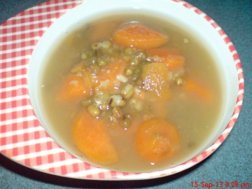 番薯绿豆汤做法