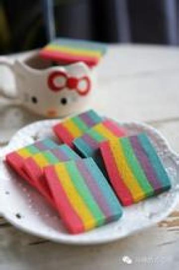 彩虹饼干做法