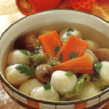 鲜菇鱼丸汤做法