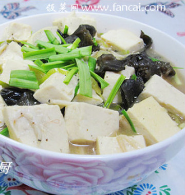 虾皮豆腐汤做法