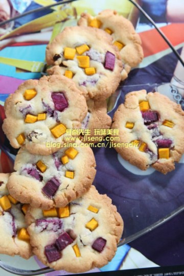 紫薯南瓜酥饼做法
