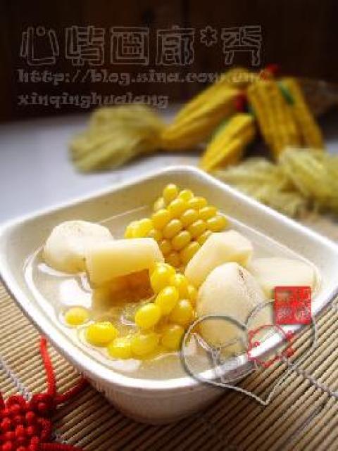 玉米荸荠汤做法