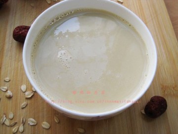 红枣燕麦豆浆做法