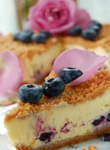 蓝莓芝士蛋糕做法