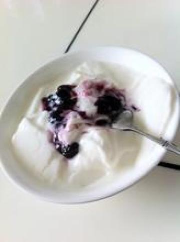 蓝莓酸奶做法