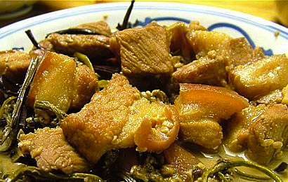 蕨菜烧肉做法