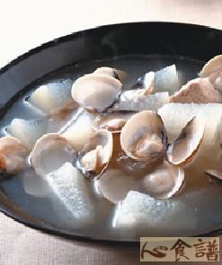 冬瓜蛤蜊汤做法