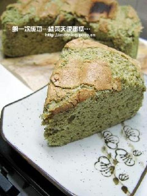 绿茶天使蛋糕做法
