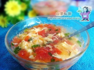 西红柿蛋花汤做法