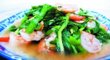韭菜虾仁汤做法
