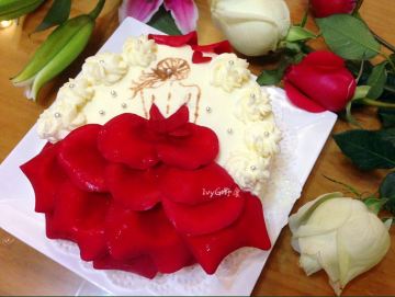玫瑰女神蛋糕做法
