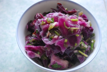 腌紫椰菜做法