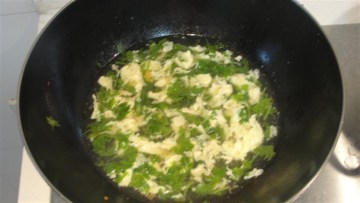芹菜叶蛋花汤做法