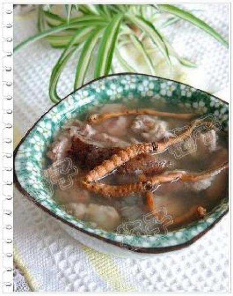 海参虫草汤做法