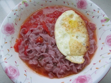 西红柿鸡蛋面做法