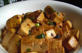 豆豉烧豆腐做法
